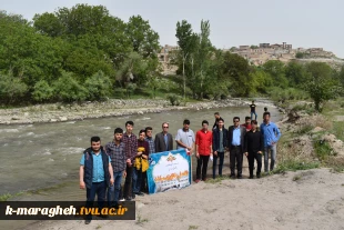 بازدید دانشجویان مقیم خوابگاه از نقاط دیدنی و جاذبه های تاریخی و گردشگری شهرستان مراغه  2
