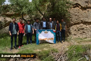 بازدید دانشجویان مقیم خوابگاه از نقاط دیدنی و جاذبه های تاریخی و گردشگری شهرستان مراغه  2