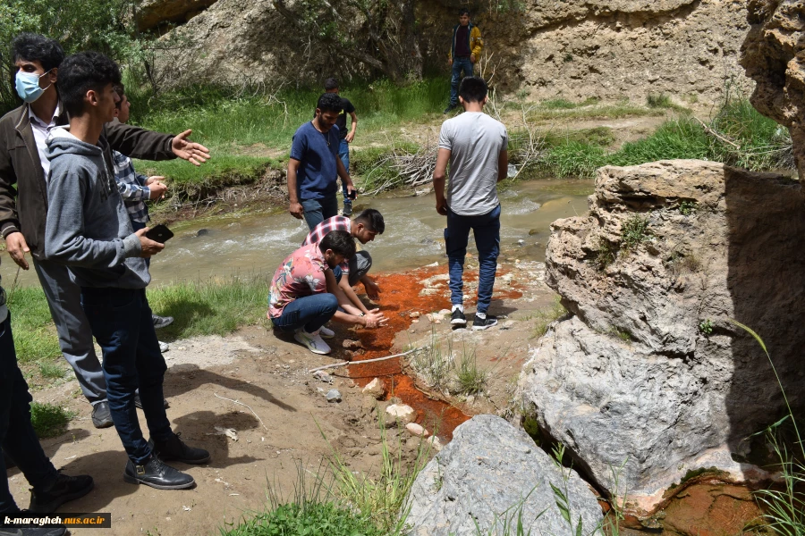بازدید دانشجویان مقیم خوابگاه از نقاط دیدنی و جاذبه های تاریخی و گردشگری شهرستان مراغه  2