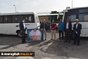 بازدید دانشجویان مقیم خوابگاه از نقاط دیدنی و جاذبه های تاریخی و گردشگری شهرستان مراغه  2