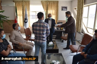 تجلیل از برندگان مسابقه طناب کشی بمناسبت گرامیداشت هفته سراهای دانشجویی در آموزشکده فنی و کشاورزی مراغه 4
