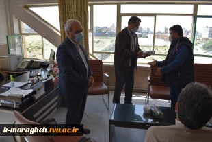 تجلیل از برندگان مسابقه طناب کشی بمناسبت گرامیداشت هفته سراهای دانشجویی در آموزشکده فنی و کشاورزی مراغه 5