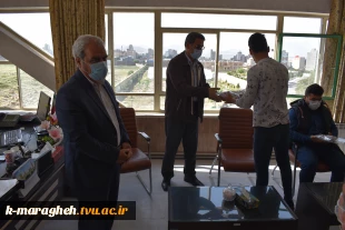 تجلیل از برندگان مسابقه طناب کشی بمناسبت گرامیداشت هفته سراهای دانشجویی در آموزشکده فنی و کشاورزی مراغه 6