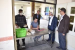 حضور ریاست محترم دانشکده فنی و کشاورزی مراغه در سالن غذاخوری دانشکده و بازدید از سلف سرویس 2