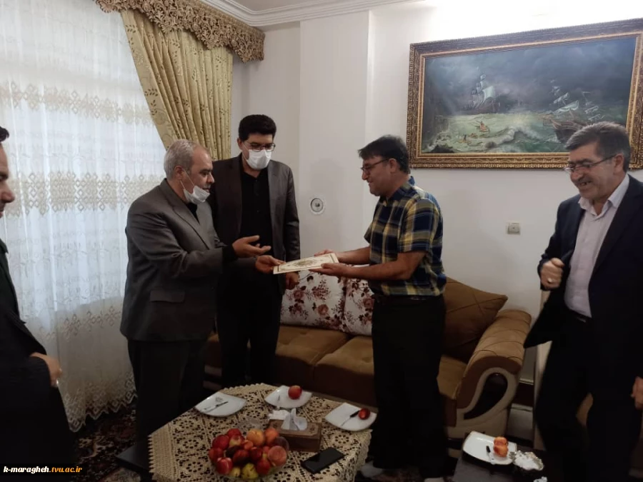 دیدار با خانواده های معظم شهدا، جانبازان و ایثارگران هشت سال دفاع مقدس شهرستان مراغه 3