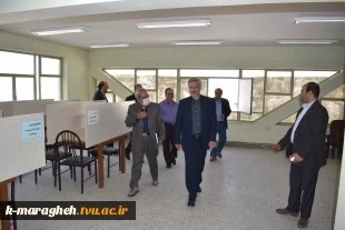 بازدید آقای دکتر داود اسدیان معاونت محترم استاندار و فرماندار شهرستان ویژه مراغه از آموزشکده فنی و کشاورزی مراغه 3