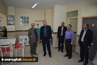 بازدید آقای دکتر داود اسدیان معاونت محترم استاندار و فرماندار شهرستان ویژه مراغه از آموزشکده فنی و کشاورزی مراغه 5