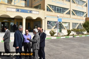 بازدید آقای دکتر داود اسدیان معاونت محترم استاندار و فرماندار شهرستان ویژه مراغه از آموزشکده فنی و کشاورزی مراغه 6