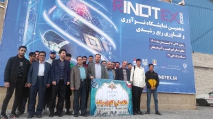 بازدید جمعی از دانشجویان دانشکده فنی و کشاورزی مراغه از دهمین نمایشگاه نوآوری و فناوری ربع رشیدی 2