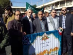حضور پر شور جمعی از کارکنان و دانشجویان دانشکده فنی و کشاورزی مراغه در روز ملی مبارزه با استکبار جهانی 13 آبان 2