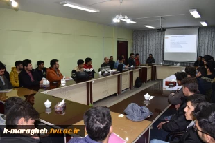 برگزاری سمینار کاربرد موادکامپوزیت در خودرو برای دانشجویان دانشکده فنی و کشاورزی مراغه 2