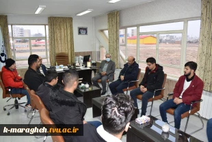 مراسم تجلیل از دانشجویان نمونه هر رشته تحصیلی، منظم خوابگاهی،فرزندان شهید- جانباز- ایثارگر و رزمنده هشت سال دفاع مقدس بمناسبت 16 آذر ماه(روز دانشجو) در دانشکده فنی و کشاورزی مراغه 3