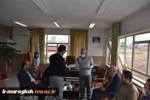 مراسم تجلیل و قدردانی از همکاران امور مالی دانشکده بمناسبت بزرگداشت روز حسابدار 4