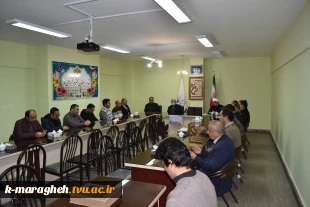 برگزاری مراسم بازنشستگی و تقدیر از زحمات صمیمانۀ آقایان حسن لطفی و نریمان قانونی از همکاران دانشکده فنی و کشاورزی مراغه 2