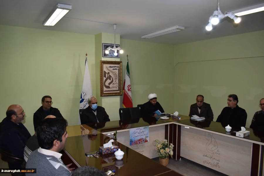 برگزاری مراسم بازنشستگی و تقدیر از زحمات صمیمانۀ آقایان حسن لطفی و نریمان قانونی از همکاران دانشکده فنی و کشاورزی مراغه 6
