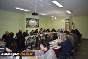 برگزاری مراسم بازنشستگی و تقدیر از زحمات صمیمانۀ آقایان حسن لطفی و نریمان قانونی از همکاران دانشکده فنی و کشاورزی مراغه 7