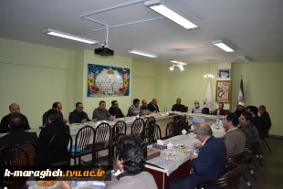 برگزاری مراسم بازنشستگی و تقدیر از زحمات صمیمانۀ آقایان حسن لطفی و نریمان قانونی از همکاران دانشکده فنی و کشاورزی مراغه 9