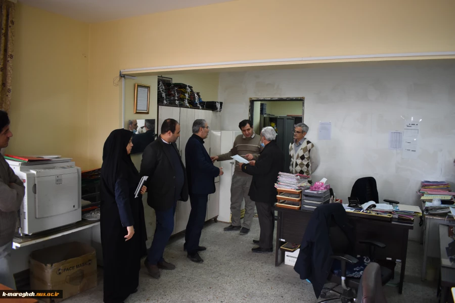 بازدید معاونت محترم سیاسی، امنیتی و اجتماعی فرمانداری ویژه شهرستان مراغه از دانشکده فنی و کشاورزی مراغه 5