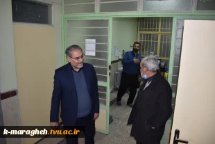 بازدید معاونت محترم سیاسی، امنیتی و اجتماعی فرمانداری ویژه شهرستان مراغه از دانشکده فنی و کشاورزی مراغه 7