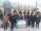 حضور جمع کثیری از کارکنان، اساتید و دانشجویان دانشکده فنی و کشاورزی مراغه در گردهمایی سومین سالگرد شهادت سردار دلها شهید حاج قاسم سلیمانی در مسجد جامع شهرستان مراغه