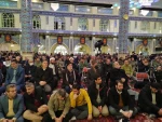 حضور جمع کثیری از کارکنان، اساتید و دانشجویان دانشکده فنی و کشاورزی مراغه در گردهمایی سومین سالگرد شهادت سردار دلها شهید حاج قاسم سلیمانی در مسجد جامع شهرستان مراغه 4