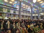 حضور جمع کثیری از کارکنان، اساتید و دانشجویان دانشکده فنی و کشاورزی مراغه در گردهمایی سومین سالگرد شهادت سردار دلها شهید حاج قاسم سلیمانی در مسجد جامع شهرستان مراغه 6