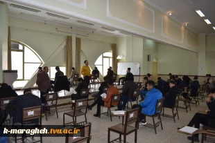 آغاز امتحانات نیمسال اول سالتحصیلی 1402-1401در دانشکده فنی و کشاورزی مراغه 5