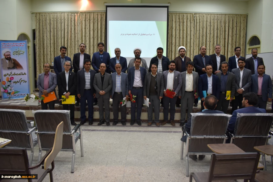 برگزاری مراسم بزرگداشت مقام معلم در دانشکده فنی و کشاورزی مراغه 5