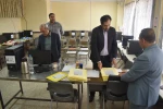 بازدید نماینده نظارت و ارزیابی دانشگاه فنی و حرفه ای کشور از روند برگزاری امتحانات نیمسال دوم سالتحصیلی دانشکده فنی و کشاورزی مراغه 5