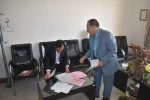 بازدید نماینده نظارت و ارزیابی دانشگاه فنی و حرفه ای کشور از روند برگزاری امتحانات نیمسال دوم سالتحصیلی دانشکده فنی و کشاورزی مراغه 6