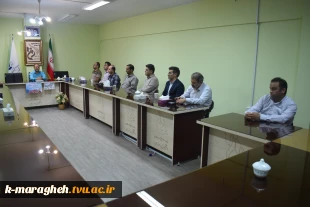 نشست سرگروههای آموزشی علوم پایه و عمومی دانشکده فنی و کشاورزی مراغه 3