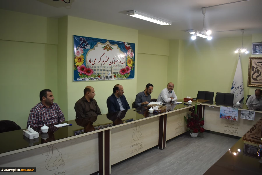 نشست اعضای شورای امر به معروف و نهی از منکر دانشکده فنی و کشاورزی مراغه 2