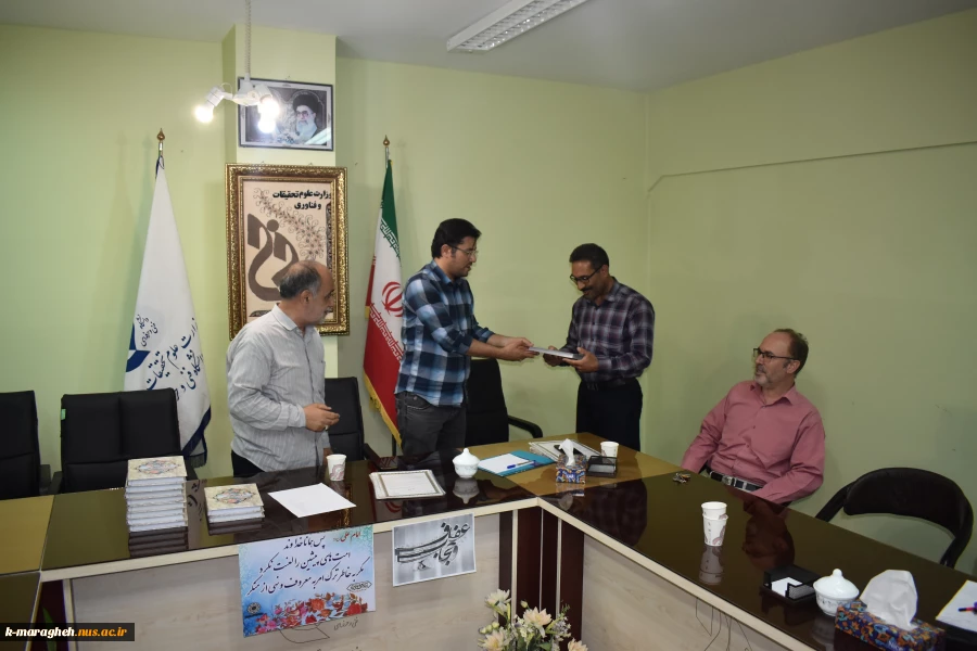 نشست اعضای شورای امر به معروف و نهی از منکر دانشکده فنی و کشاورزی مراغه 7