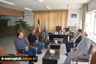 بازدید دکتر محمدرضا جلیلی معاونت محترم فرهنگی و دانشجویی دانشگاه فنی و حرفه ای کشور و دکتر ابراهیم احمدی ریاست محترم دانشگاه فنی و حرفه ای واحد استان آذربایجان شرقی از دانشکده 3