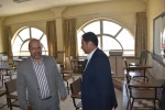 بازدید دکتر محمدرضا جلیلی معاونت محترم فرهنگی و دانشجویی دانشگاه فنی و حرفه ای کشور و دکتر ابراهیم احمدی ریاست محترم دانشگاه فنی و حرفه ای واحد استان آذربایجان شرقی از دانشکده 5