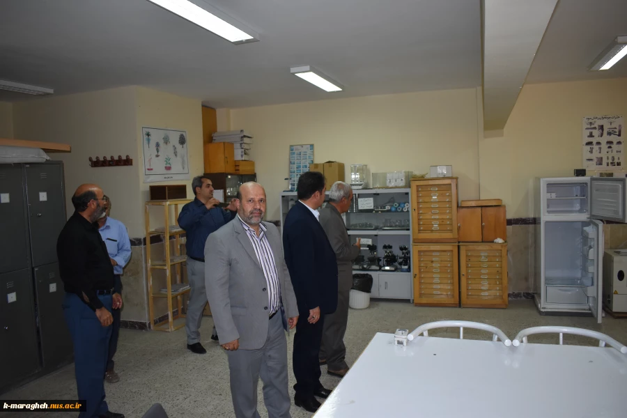 بازدید دکتر محمدرضا جلیلی معاونت محترم فرهنگی و دانشجویی دانشگاه فنی و حرفه ای کشور و دکتر ابراهیم احمدی ریاست محترم دانشگاه فنی و حرفه ای واحد استان آذربایجان شرقی از دانشکده 6