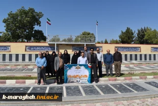 مراسم غبارروبی و گلباران مزار شهدای والامقام بمناسبت بزرگداشت هفته دفاع مقدس 2