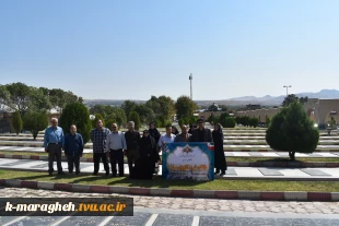 مراسم غبارروبی و گلباران مزار شهدای والامقام بمناسبت بزرگداشت هفته دفاع مقدس 5