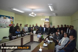 دیدار همکاران با سرپرست جدید آموزشکده فنی و کشاورزی مراغه 2