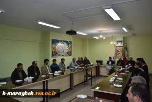 دیدار همکاران با سرپرست جدید آموزشکده فنی و کشاورزی مراغه 3