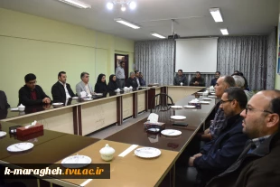 دیدار همکاران با سرپرست جدید آموزشکده فنی و کشاورزی مراغه 4