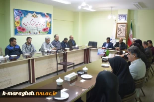 دیدار همکاران با سرپرست جدید آموزشکده فنی و کشاورزی مراغه 5