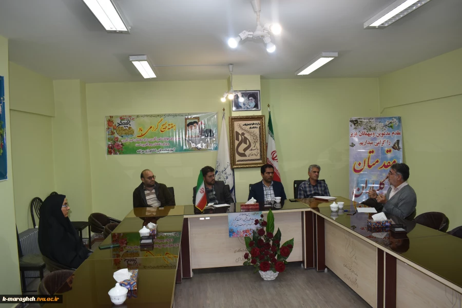 برگزاری نشست ماهانه شورای امر به معروف و نهی از منکر آموزشکده فنی و کشاورزی مراغه 2