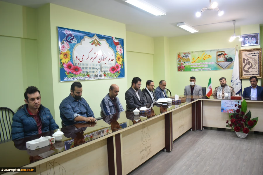 مراسم بزرگداشت هفته بسیج در آموزشکده فنی و کشاورزی مراغه 4