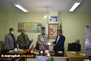 عقد تفاهم نامه همکاری ما بین آموزشکده فنی و کشاورزی شهرستان مراغه و سپاه پاسداران انقلاب اسلامی ناحیه مراغه 2