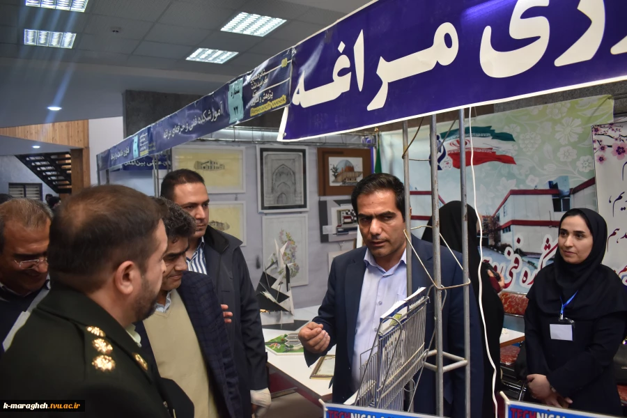 حضور آموزشکده فنی و کشاورزی مراغه در شانزدهمین نمایشگاه هفته پژوهش و فناوری 3