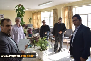 بازدید هیأت نظارت،ارزیابی و تضمین کیفیت دانشگاه از آموزشکده فنی و کشاورزی مراغه 7