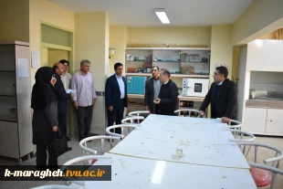بازدید هیأت نظارت،ارزیابی و تضمین کیفیت دانشگاه از آموزشکده فنی و کشاورزی مراغه 9