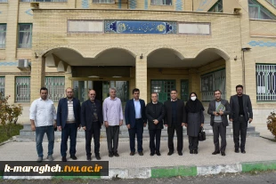 بازدید هیأت نظارت،ارزیابی و تضمین کیفیت دانشگاه از آموزشکده فنی و کشاورزی مراغه 10