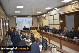 شرکت سرپرست و مسؤل اداره پژوهش آموزشکده فنی و کشاورزی مراغه در مراسم گرامیداشت هفته پژوهش در موسسه تحقیقات دیم کشور 2